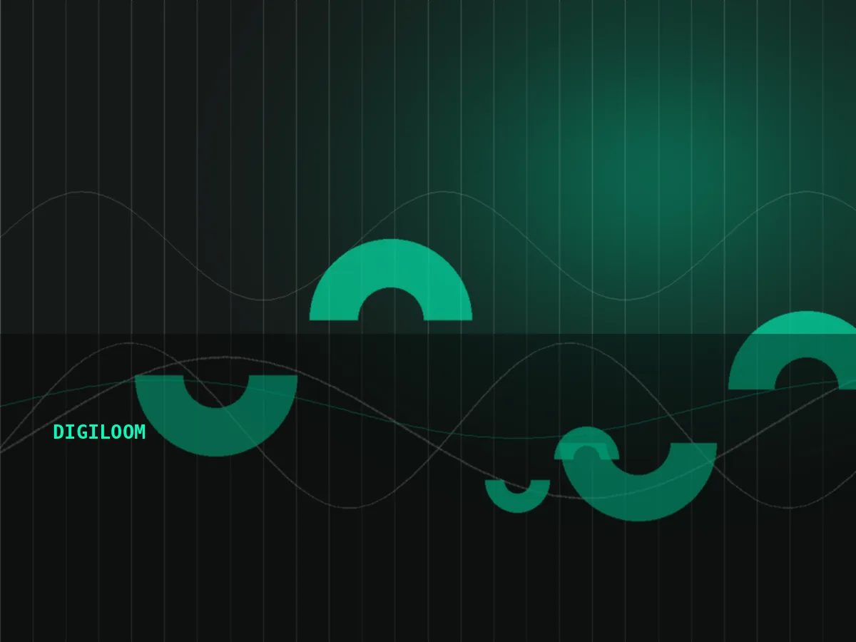 Digiloom studio visual — the woven-thread motif behind the brand