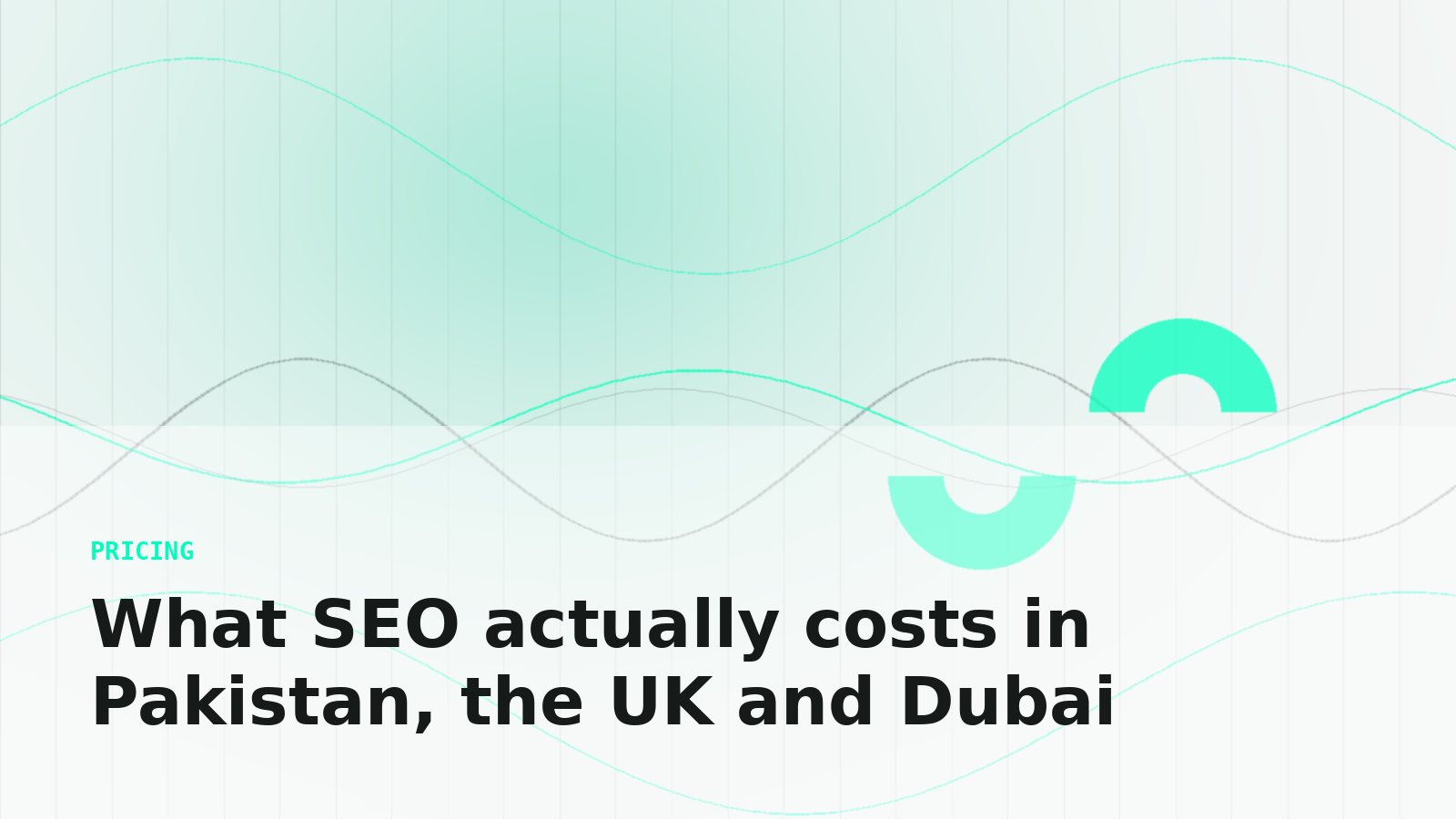 What SEO actually costs in Pakistan, the UK and Dubai — Digiloom insight